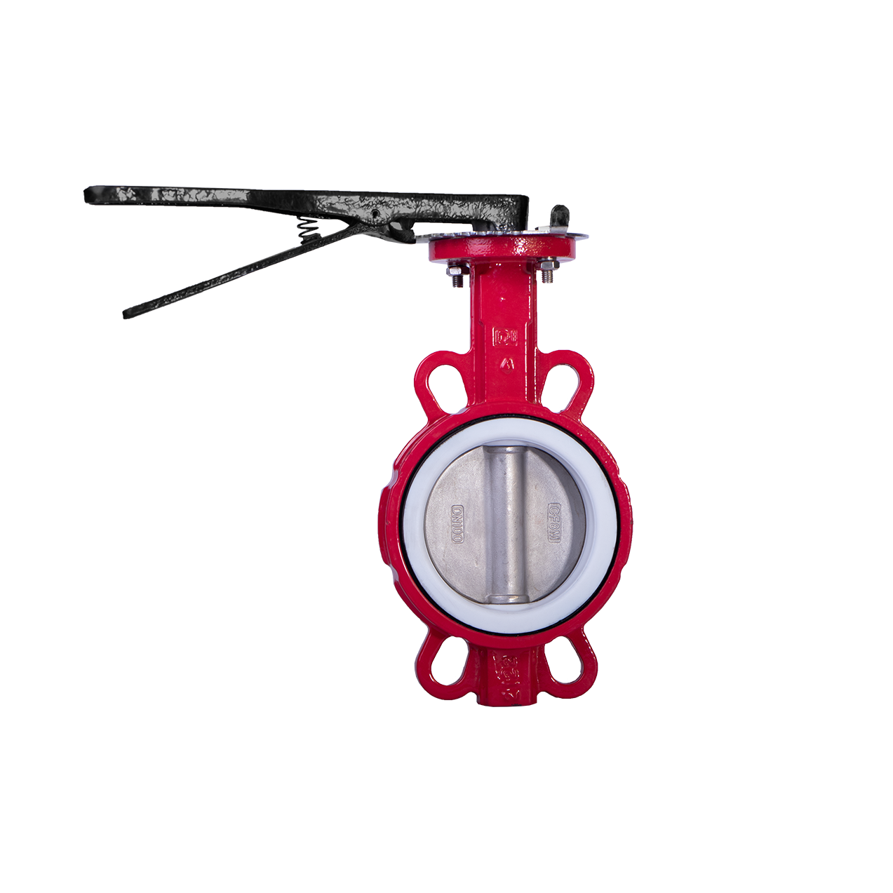 شیر پروانه فولادی سیت تفلون دیسک استیل – مقاوم و صنعتی | بردیا صنعت