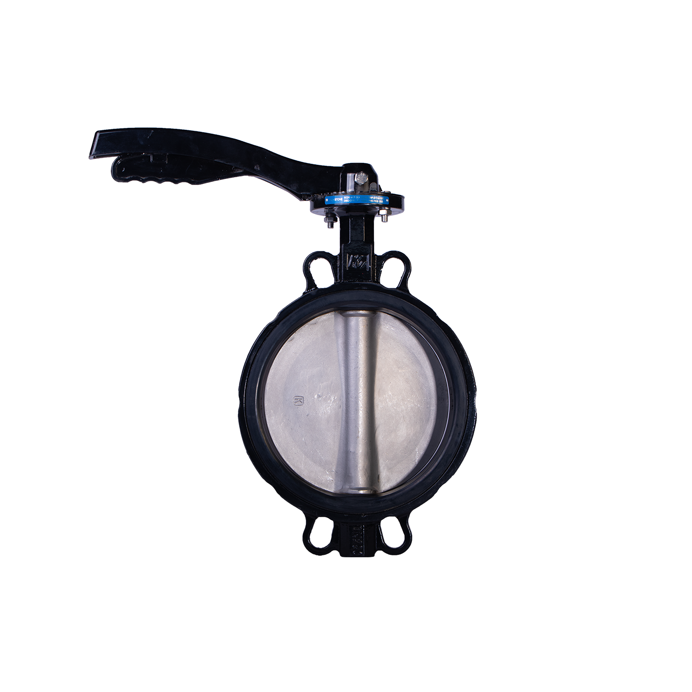 شیر پروانه بدنه فولاد دیسک استیل ۳۱۶  - مقاوم و صنعتی | بردیا صنعت