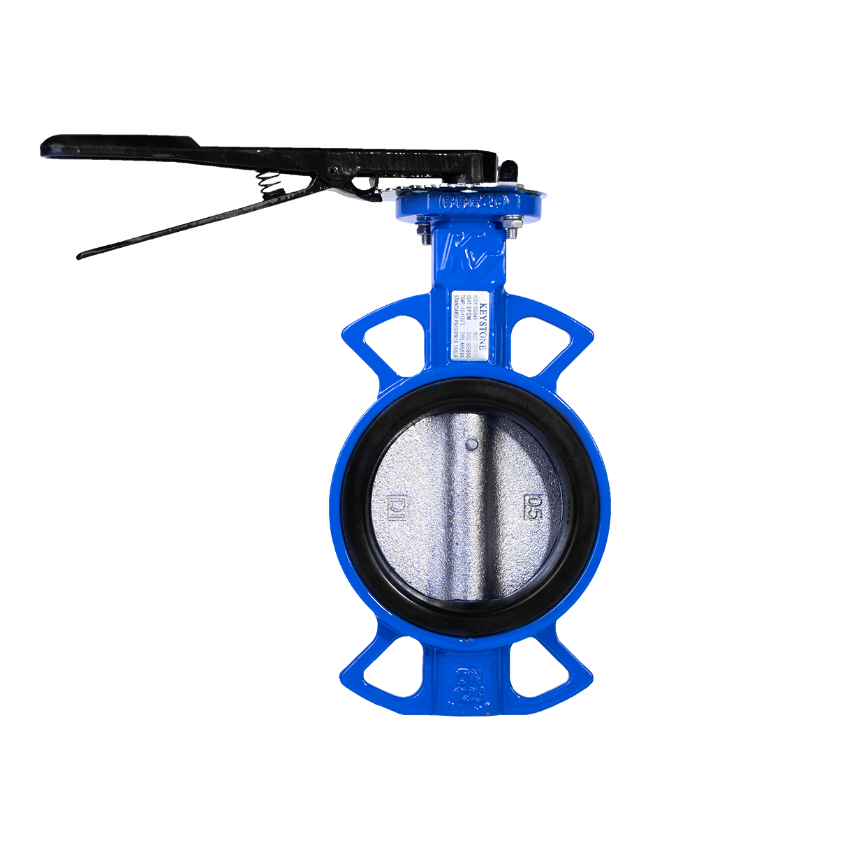 شیر پروانه چدنی با دیسک کروم – بهترین کیفیت | بردیا صنعت